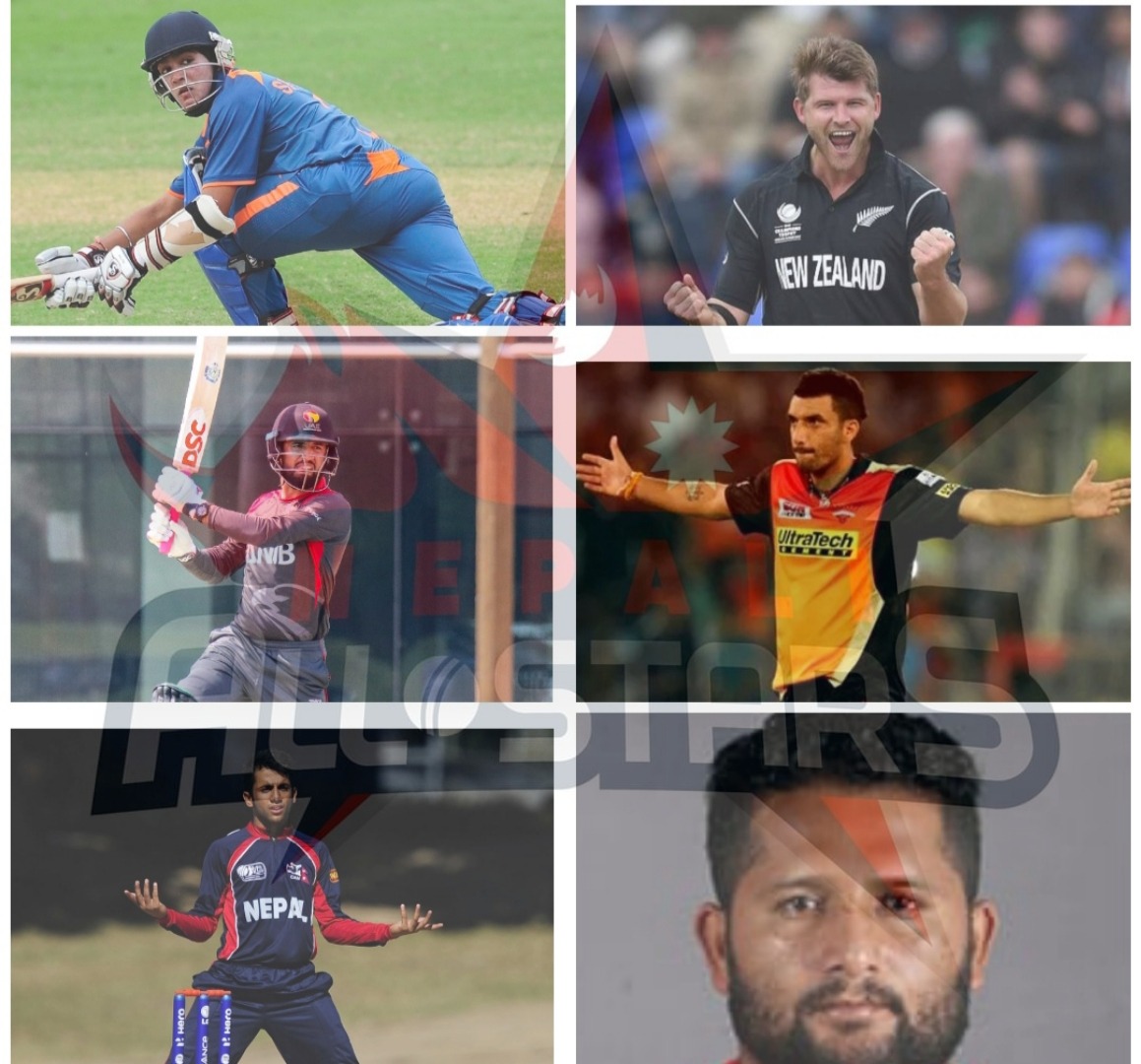 World renowned cricketers signed for Nepali All Star cricket club for Houston Open 2022